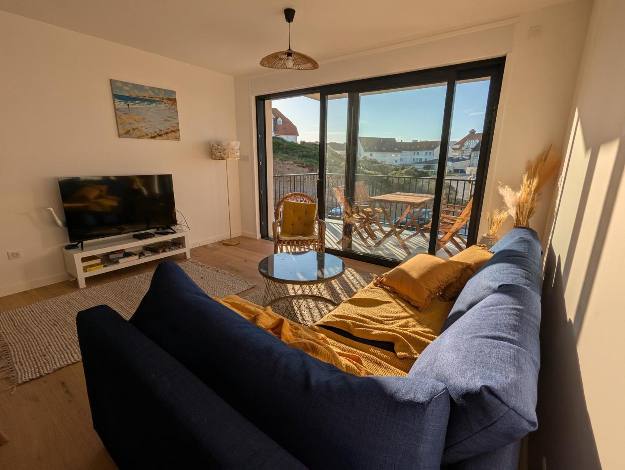 Evasion Plage - Appartement Lumineux Plein Centre Et 150M Plage Neufchâtel-Hardelot Exterior photo