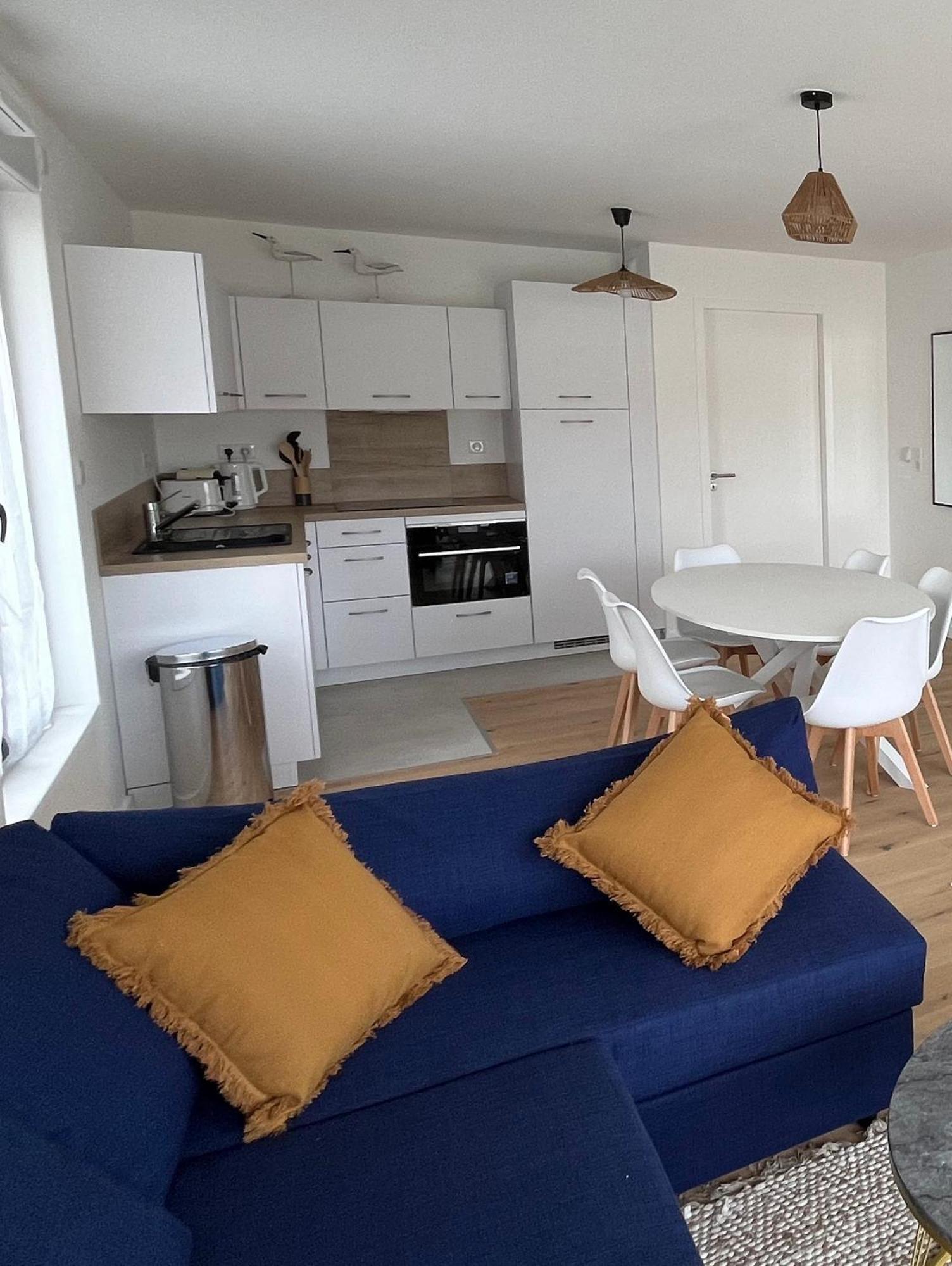 Evasion Plage - Appartement Lumineux Plein Centre Et 150M Plage Neufchâtel-Hardelot Exterior photo